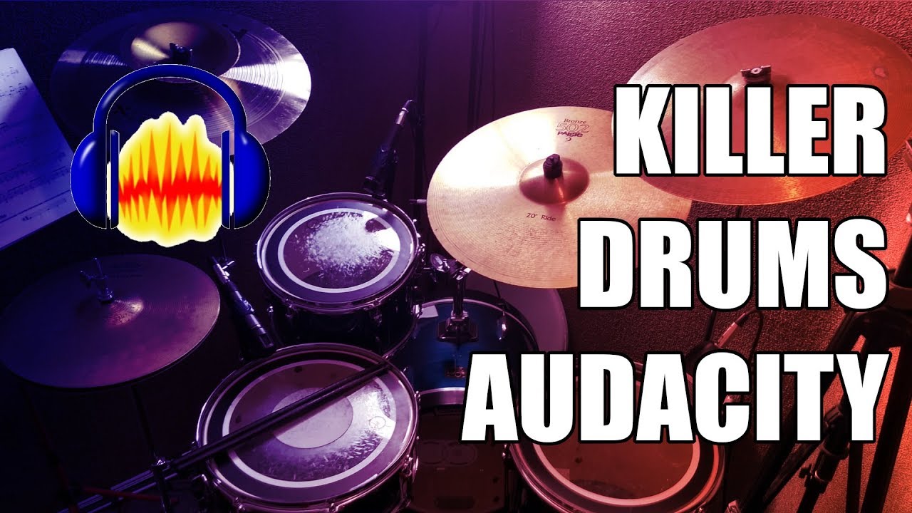 Recording Drums In Audacity - Learning Audacity