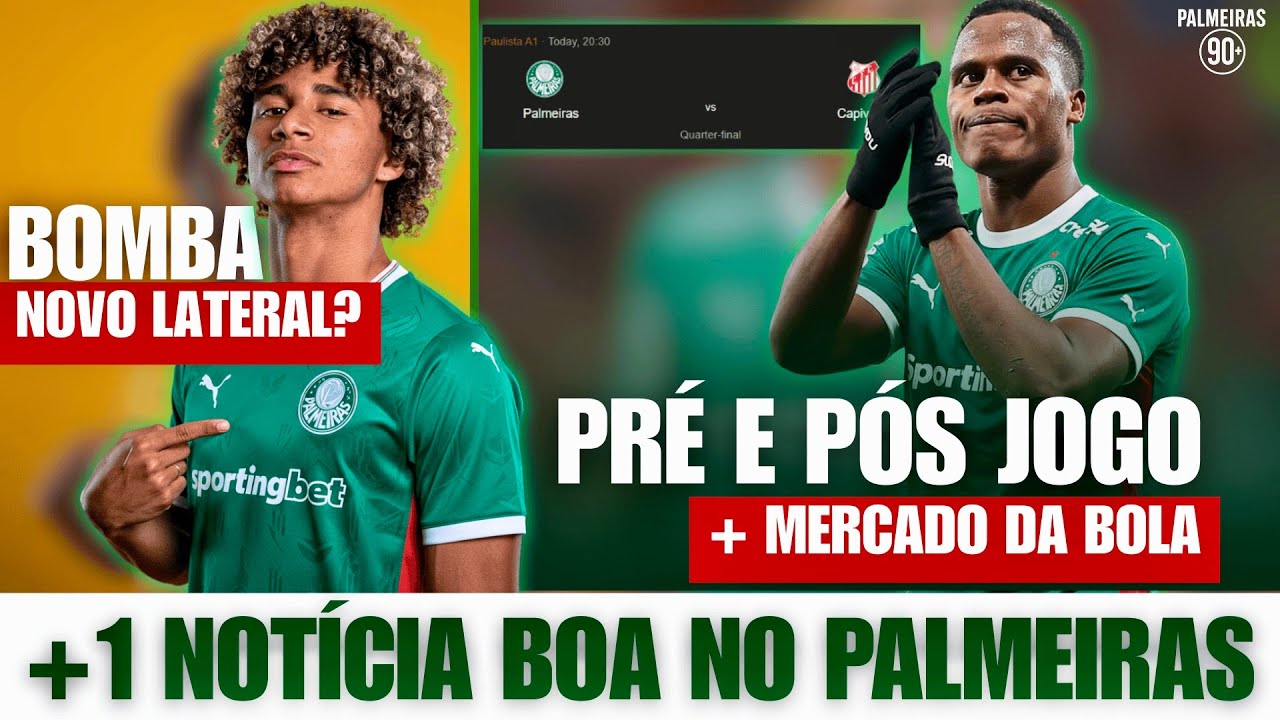 BOMBA! PALMEIRAS NEGOCIA COM LATERAL E PRÉ JOGO