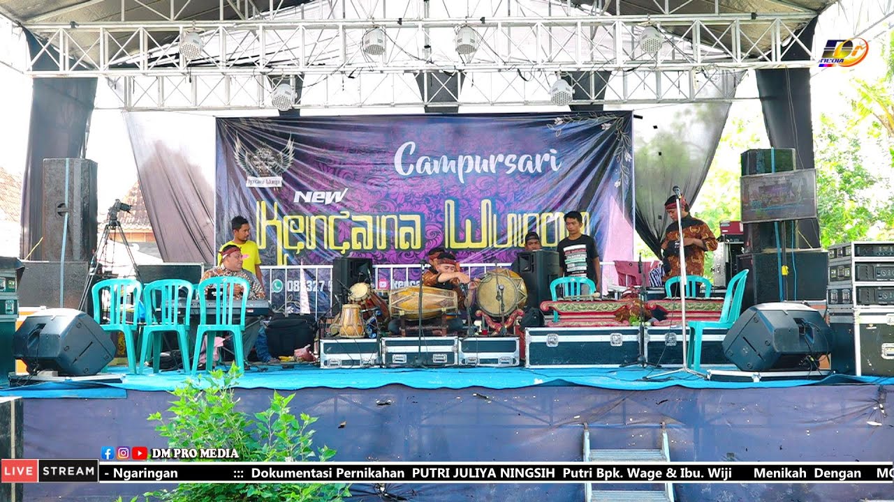 ::: LIVE KENCANA WUNGU CAMPURSARI - WEDDING PUTRI & FAUZAN - DM MEDIA - AS AUDIO