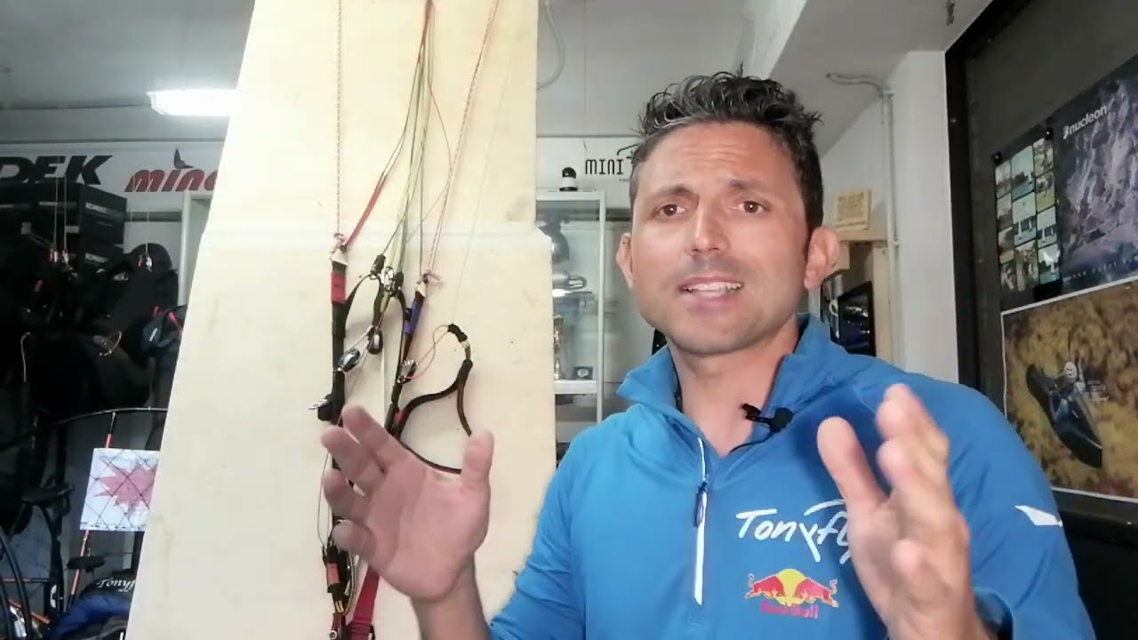 TRIM NELLE ALI DA PARAMOTORE.  Vediamo il funzionamento.