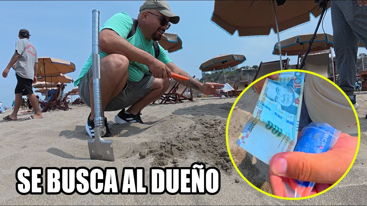 ENCONTRAMOS JOYAS Y DINERO | DETECCIÓN METÁLICA en la PLAYA MÁS POPULOSA DE PERÚ Ft. @MarkoTk