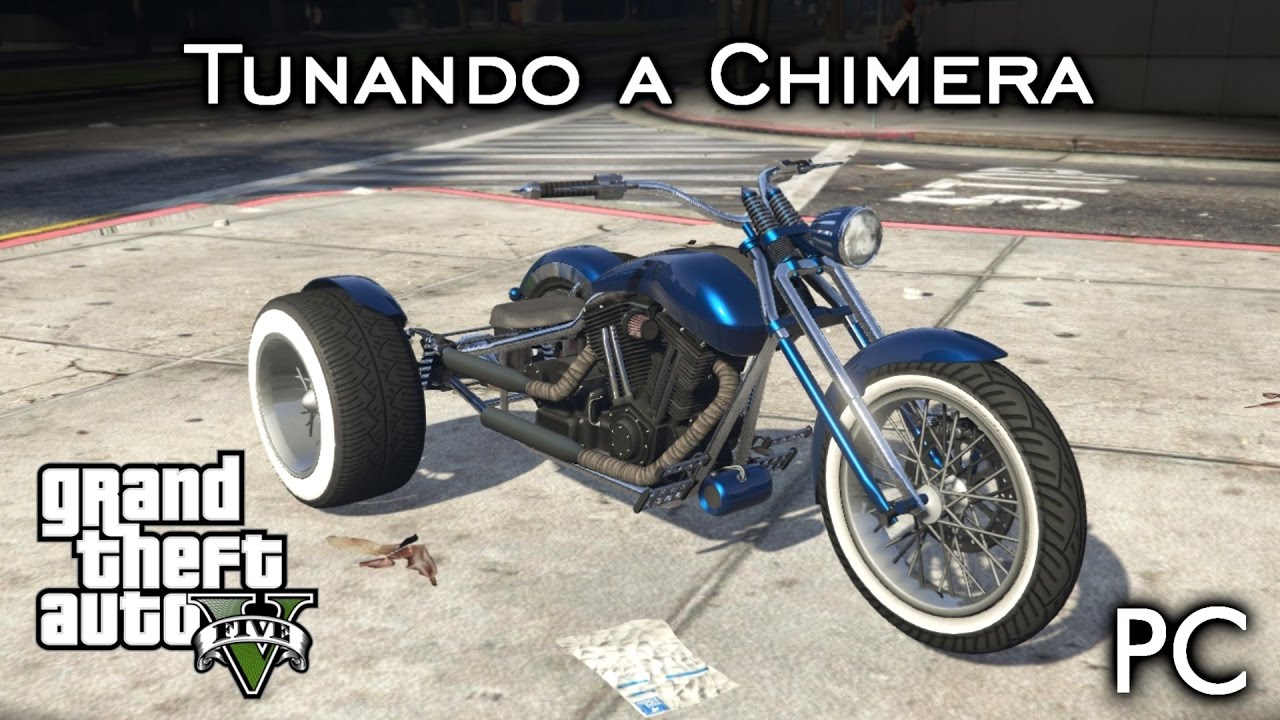 Tunando a Nagasaki Chimera | DLC Motoqueiros | GTA V - PC [PT-BR]