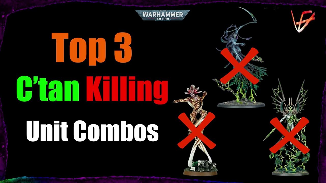 Топ-3 комбинаций для уничтожения К'тана Космическими десантниками | Warhammer 40K Tactics