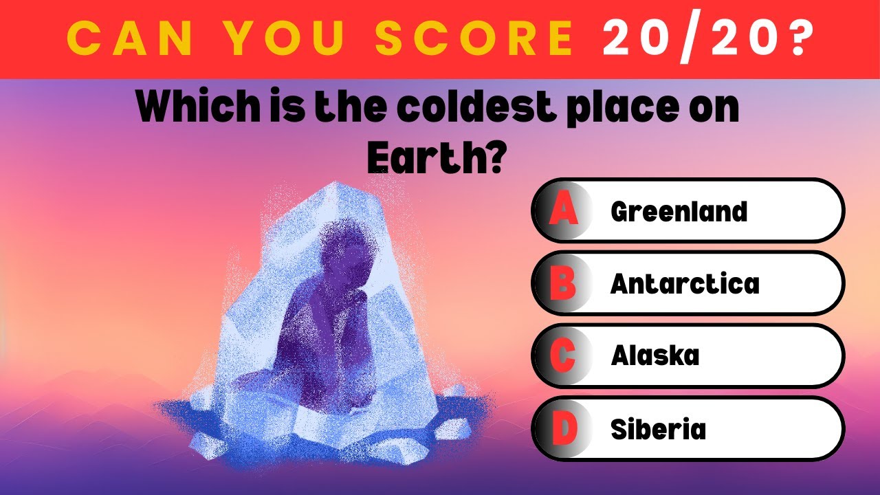 Can You Score 20/20?  Ultimate World Geography Quiz | Whiz Riddles