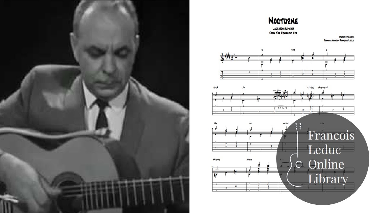 Nocturne - Laurindo Almeida (Transcription)