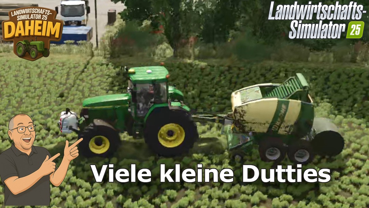 LS25 Wir machen kleine gr&uuml;ne Dutties - Pressen & entspannt quatschen | Daheim #044