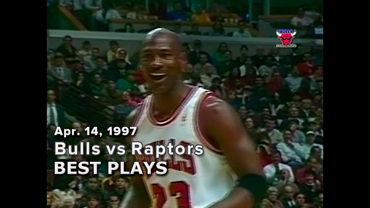 April 14, 1997 Bulls vs Raptors highlights