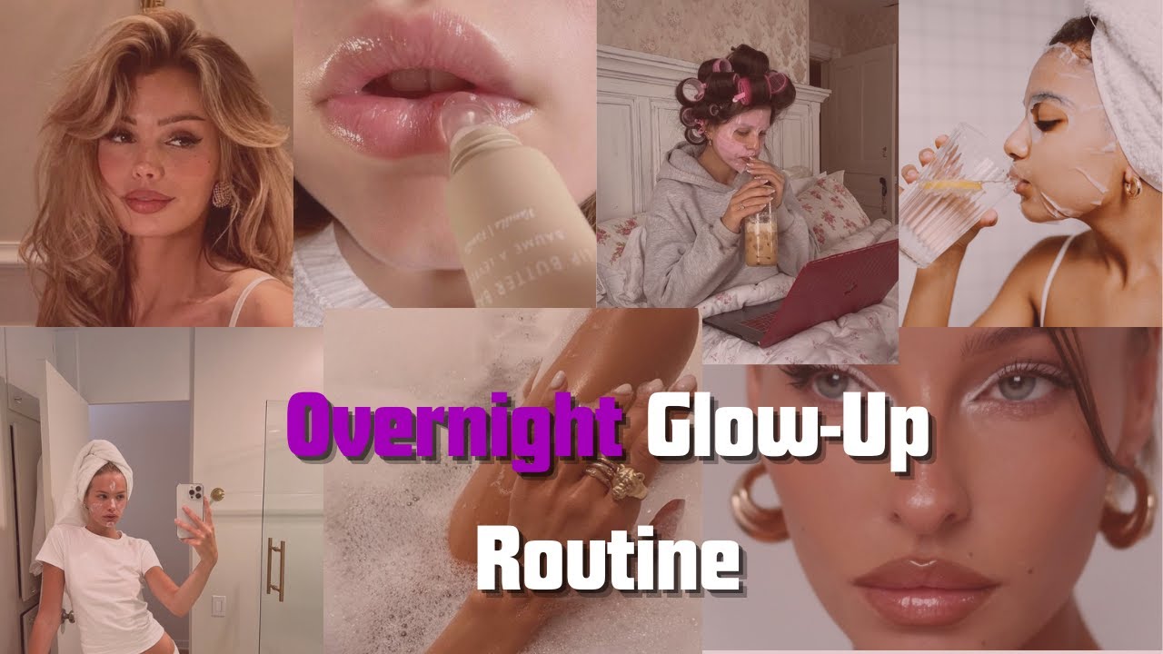 Ночная процедура GlowUp — просыпайтесь красивее, не тратя ни копейки
