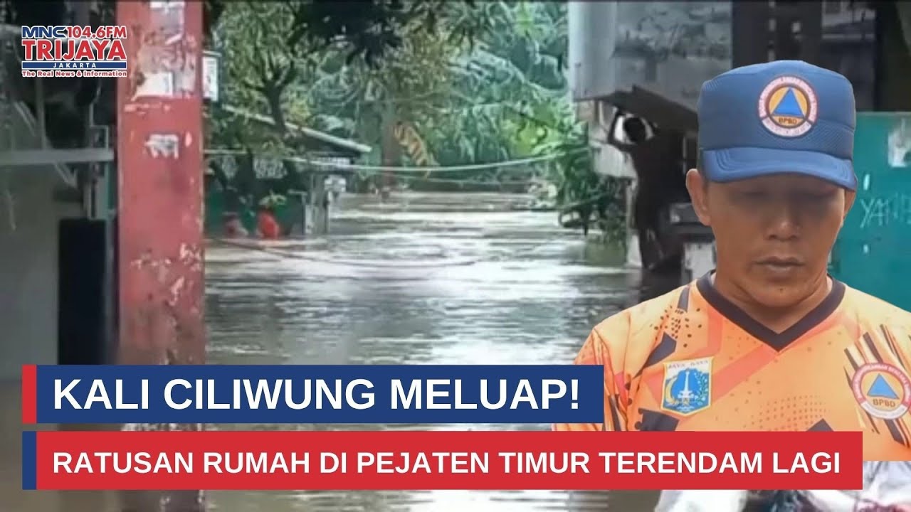 Banjir Datang Pagi Hari, Warga Pejaten Timur Kaget Air Capai 1 Meter I Trijaya Update