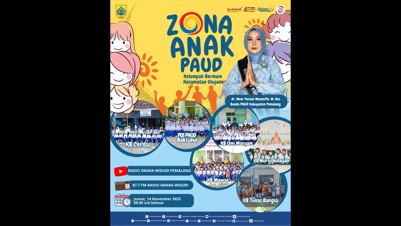 🔴🔴🔴 LIVE - Zona Anak  Bersama KB Kecamatan Ulujami