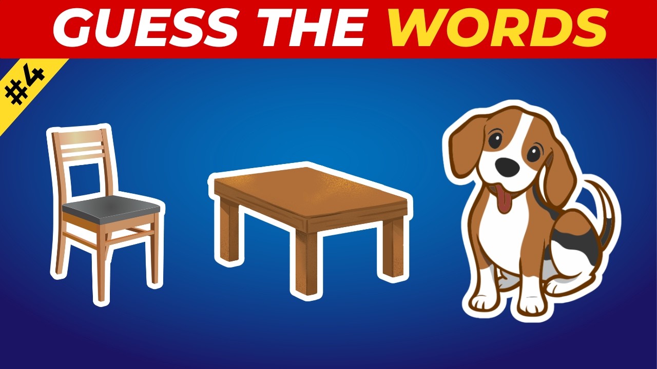 Can You Solve These Rebus Puzzles? 🤯 | Guess The Word Challenge 🧩 Brain Teaser Quiz