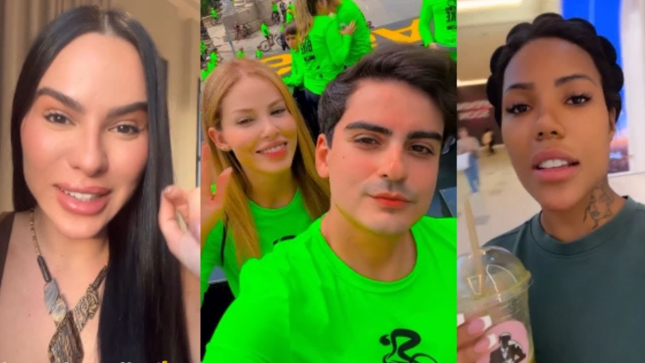 DUDU E SAORY EM EVENTO  DE BIKE EM SP | TAMIRES FELIZ COM CONQUISTAS | RAYANE RETORNA PARA O RJ
