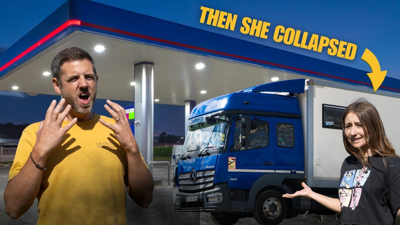 We CRASHED Our Lorry Into A GAS Station