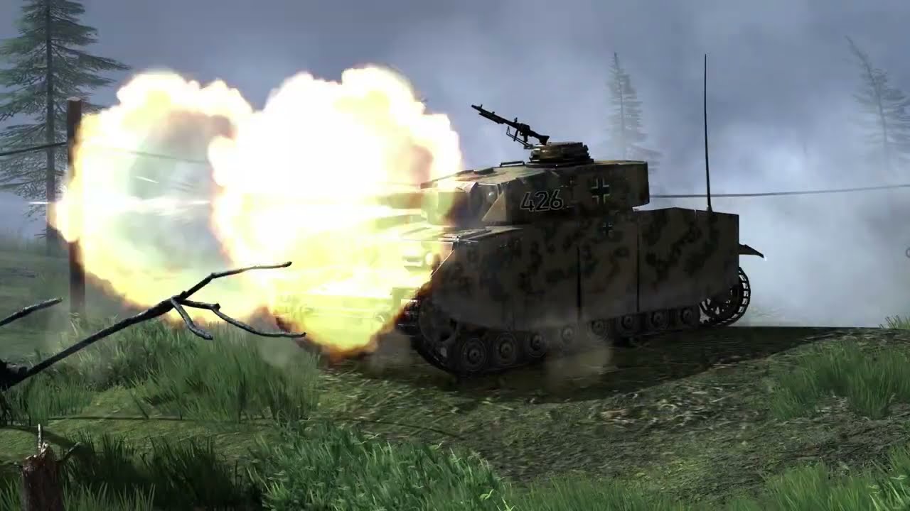Врата ада Король Тигр против T26E4 Super Pershing