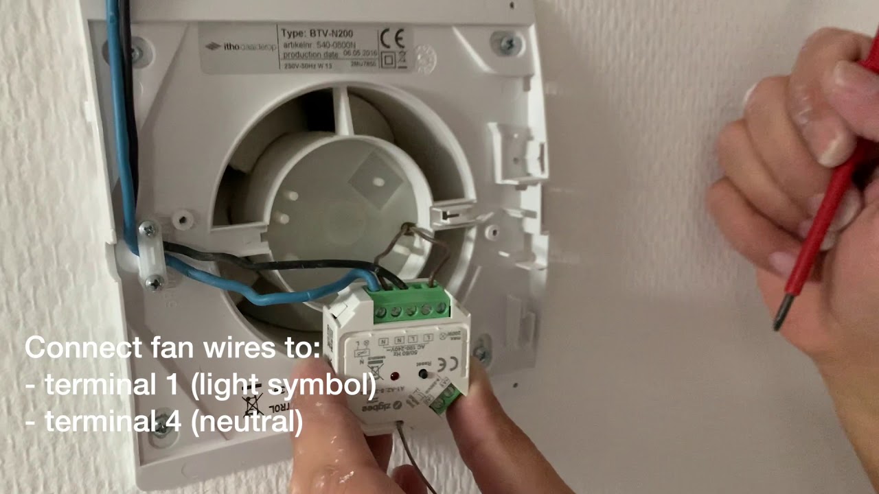 When it gets steamy, I want my bathroom fan turned on.