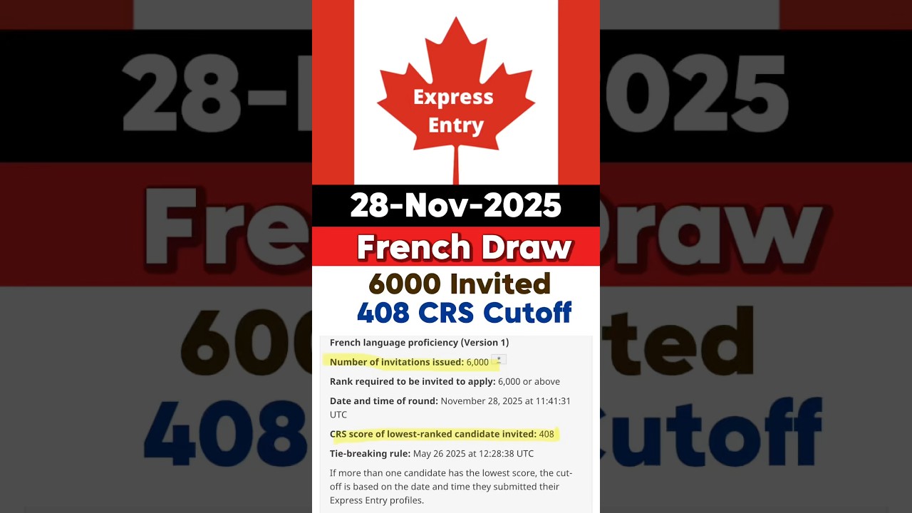 Express Entry Draw🇨🇦🫡 #punjabi #news #canada #tusharuplifts #expressentry