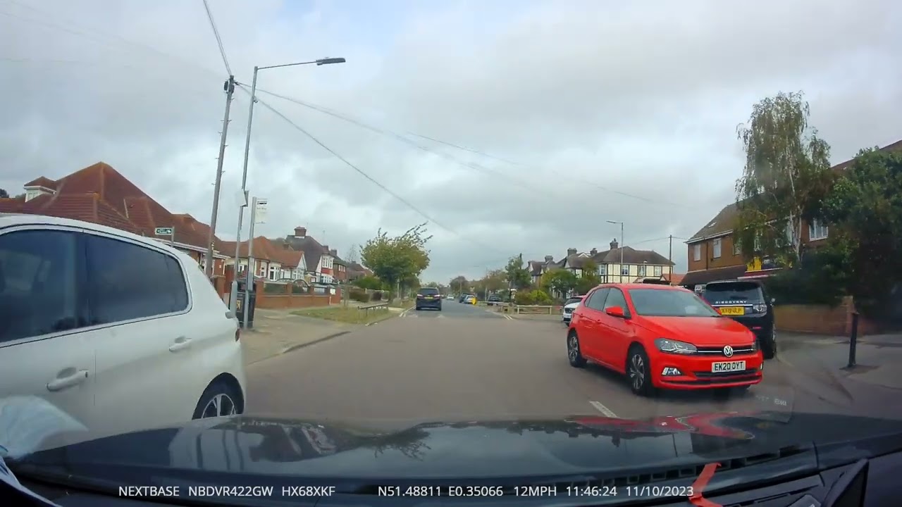 Tilbury driving test route ( real test recording) No volume
