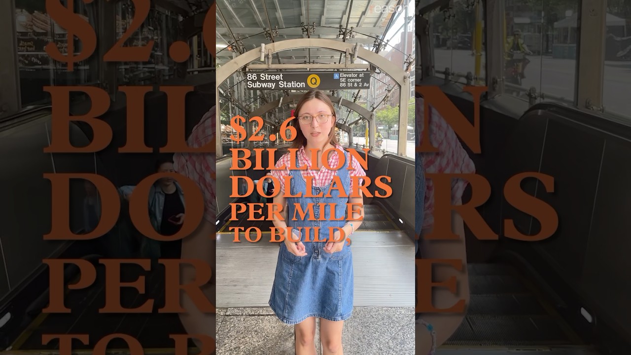 Why is New York so bad at building subway lines?