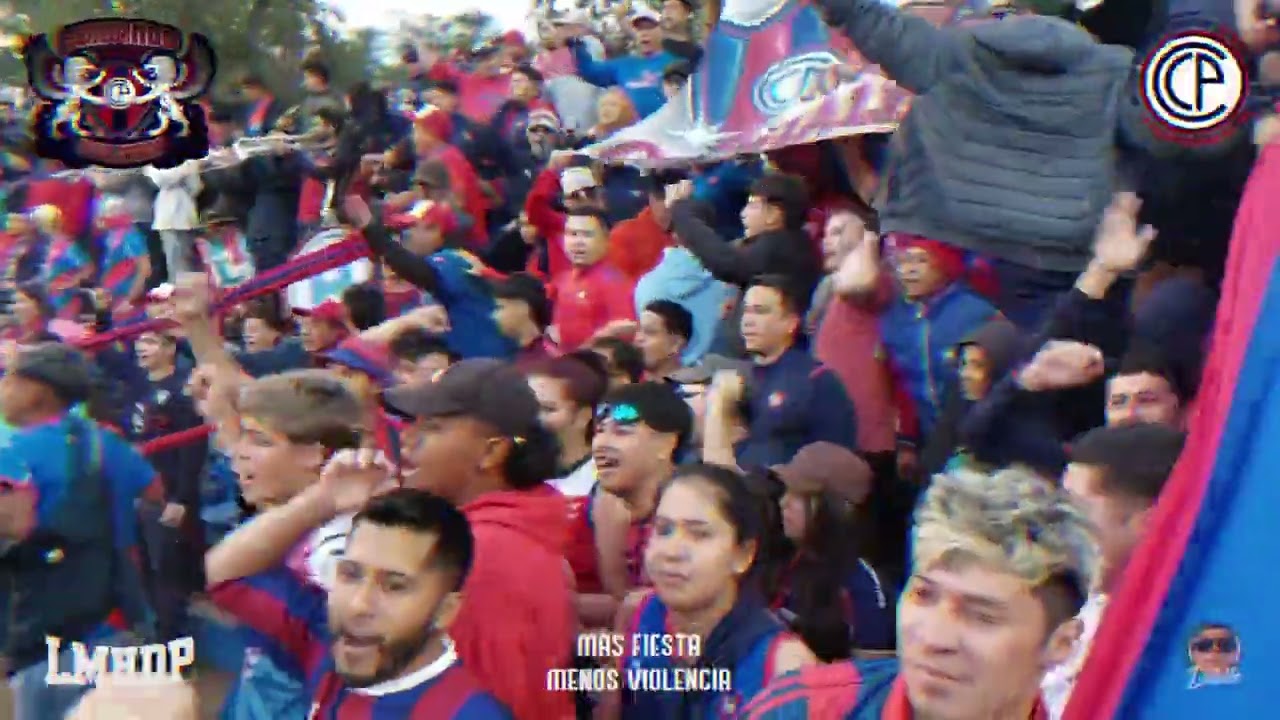 COMANDO AZULGRANA  - LOS GEDES -  BERRETINES DE VERDUGAS   CERRO PORTEÑO - 13-09-23