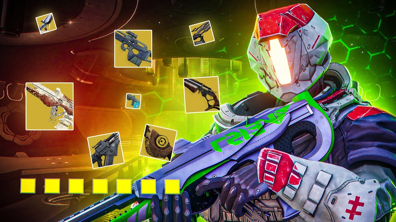 Using Every Exotic SCOUT RIFLES to get Flawless in Trials.. (Exotic Roulette)