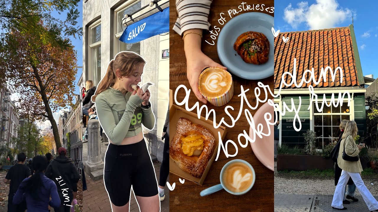 ik rende een halve marathon langs de beste bakkerijtjes van Amsterdam