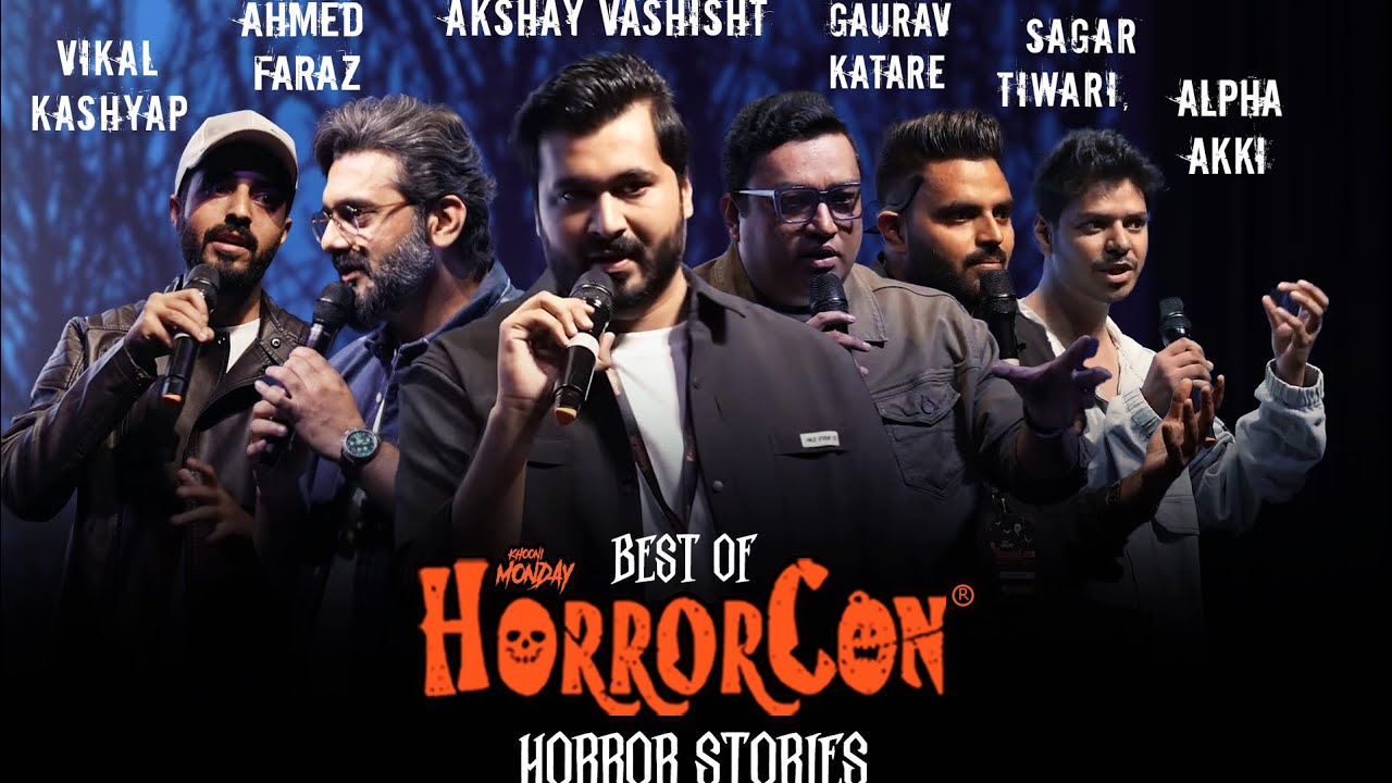Live Real Horror Stories at HorrorCon 2024 | सच्ची कहानी | Akshay Vashishta | Gaurav Katare | KM🔥🔥🔥