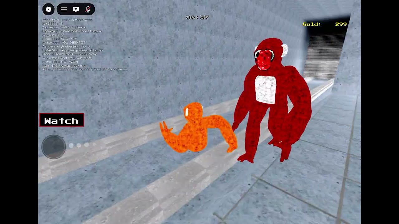 I was the last ape (juking skills 10/10) #lethalape #roblox