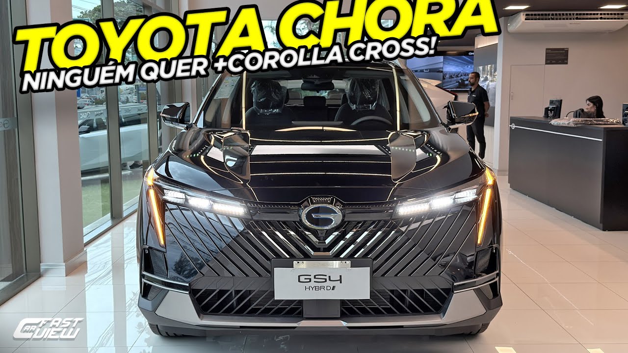 NOVO GAC GS4 HÍBRIDO 30 MIL +BARATO E 10X MELHOR QUE COROLLA CROSS DÁ UM BANHO NOS RIVAIS! ESSE VALE