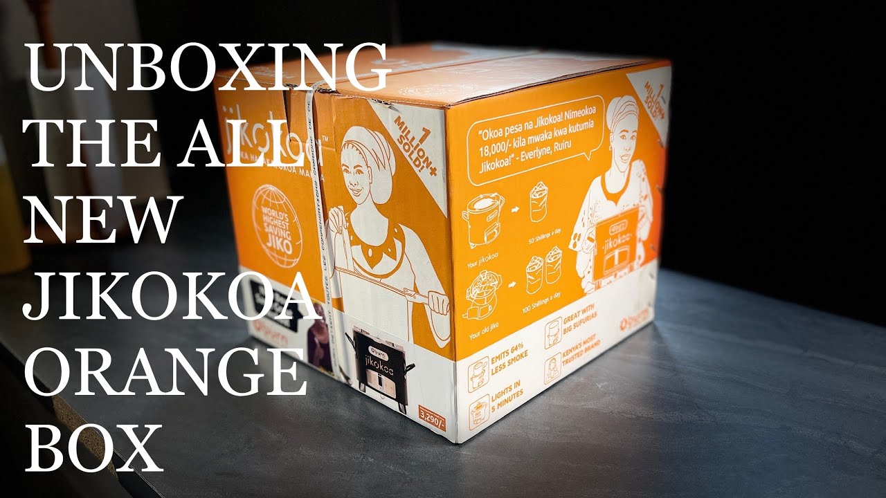 Unboxing the New Look Jikokoa Orange Box