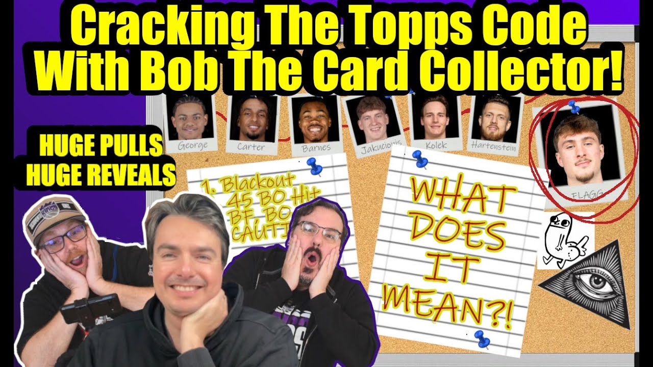 I Pulled a /5 for my FAVORITE Youtuber! 🤯We Found the PATTERN in Topps Flagship Black Friday Boxes!