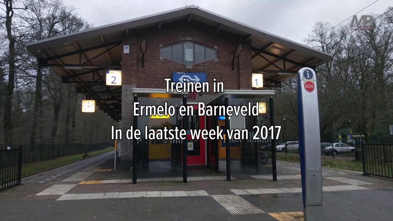 Treinen in Ermelo en Barneveld 4K