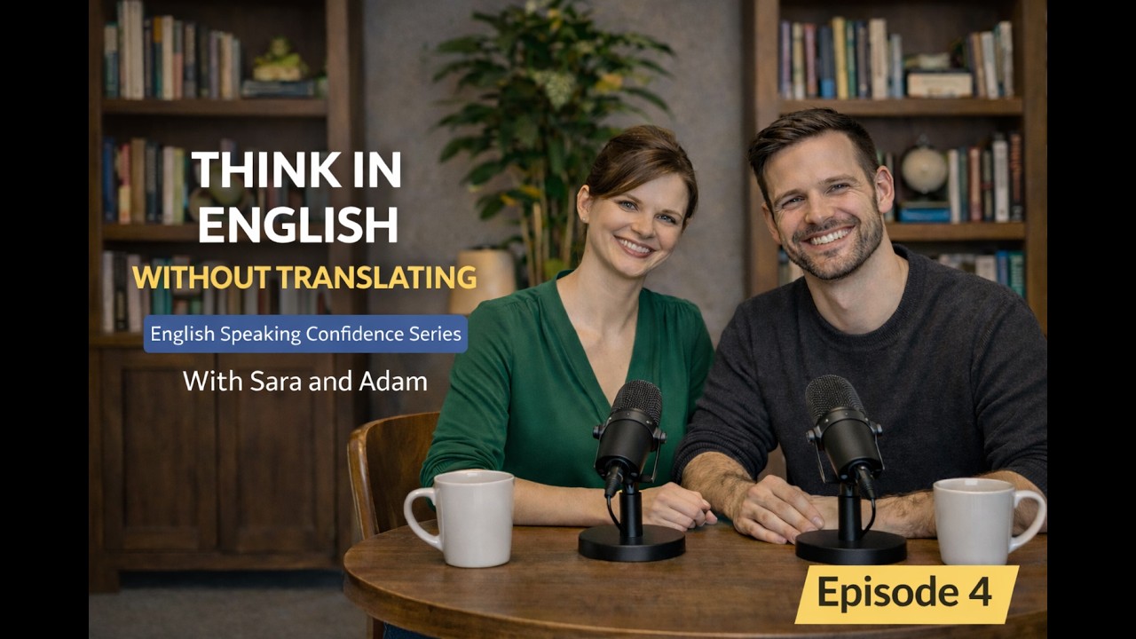 Think in English Without Translating | English Speaking Confidence Series – Episode 4
