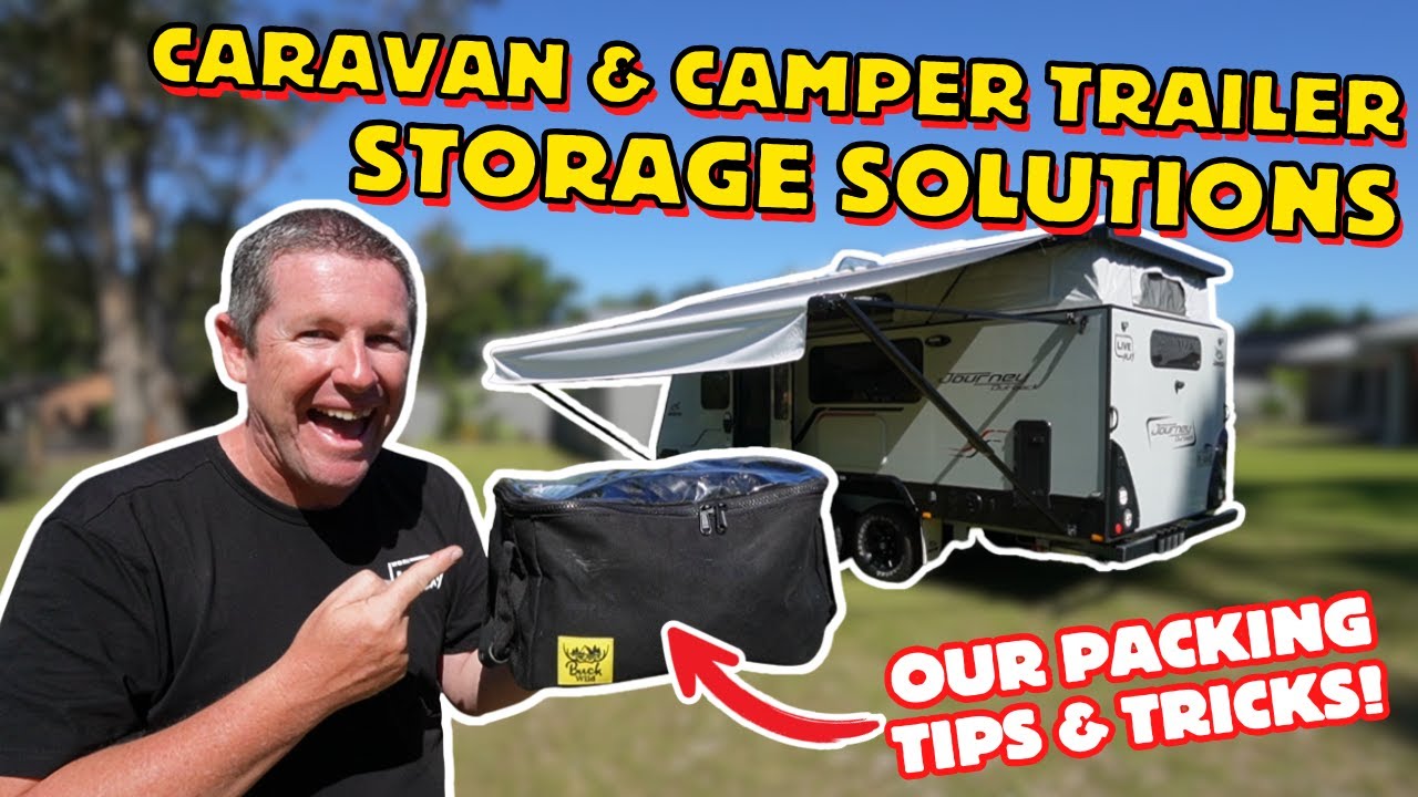 Our Caravan Storage Ideas - Efficiently Pack as we Rationalise our Jayco Journey Inside and Out!
