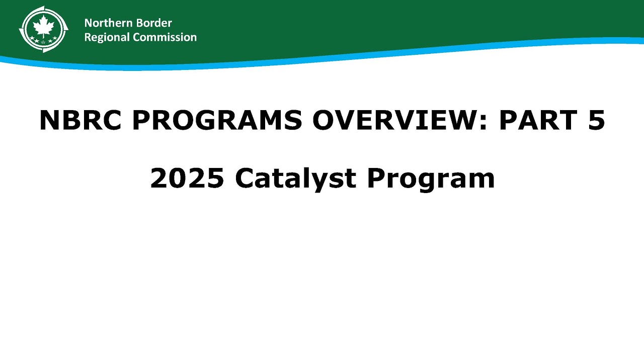 PART 5: 2025 Catalyst Program