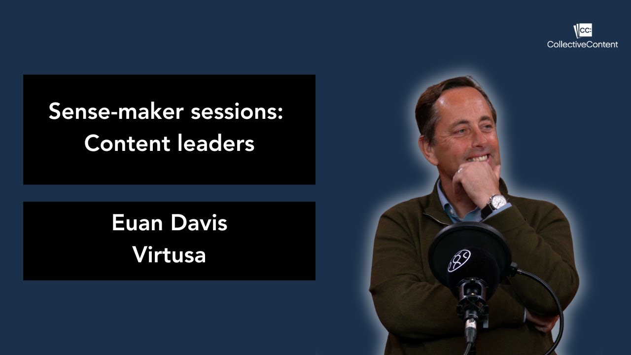 Sense-maker sessions 2.7: Euan Davis, Virtusa