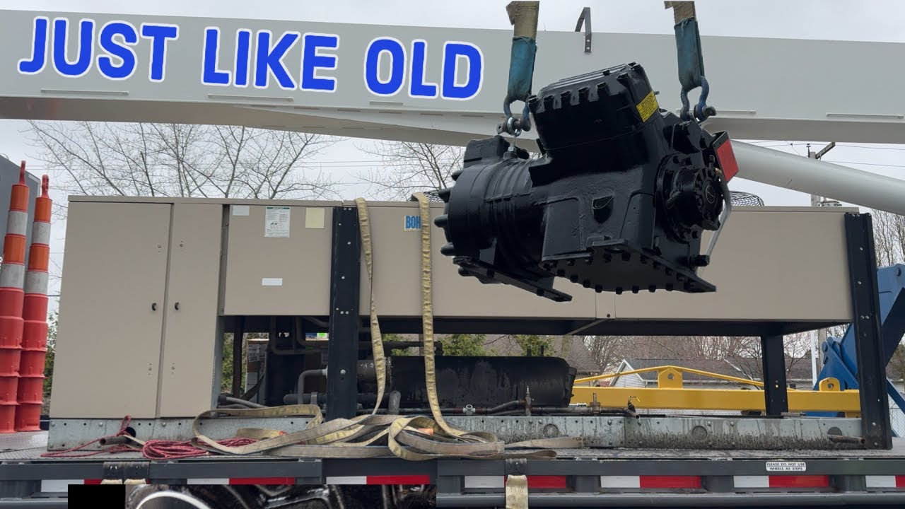 Old Condenser - New Location - New Compressor