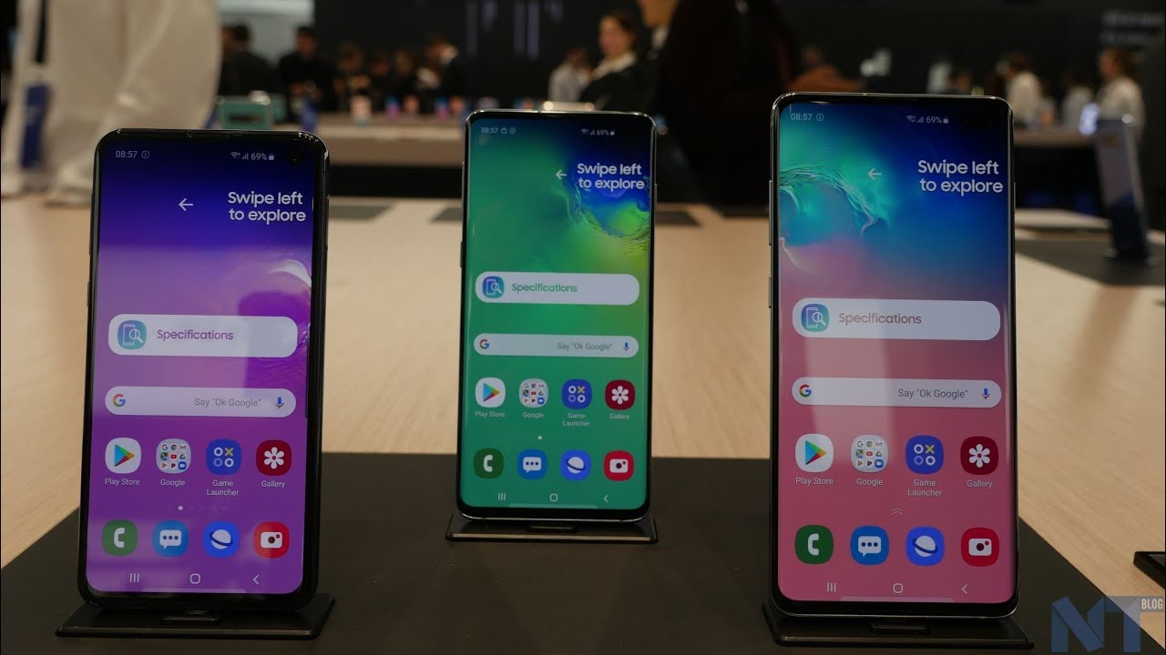MWC 2019 : prise en main des Galaxy S10 et S10+