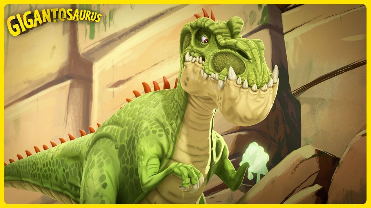 🦕 Czy Rocky Przechytrzy Giganto? Wiosenne Wyzwanie Giga-Kwiatu! ODCINEK WIOSENNY | Gigantozaur