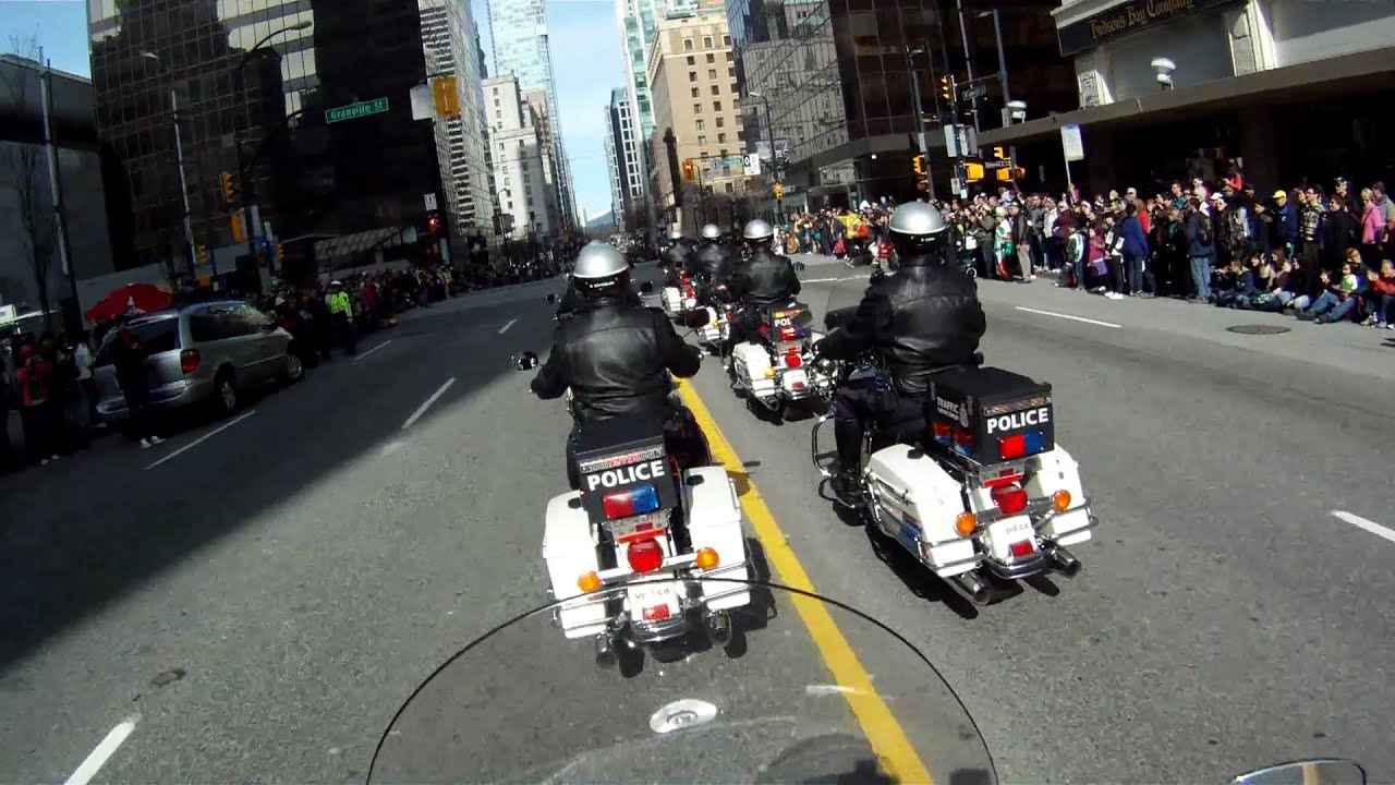 Vancouver Police Motorcycle Drill Team