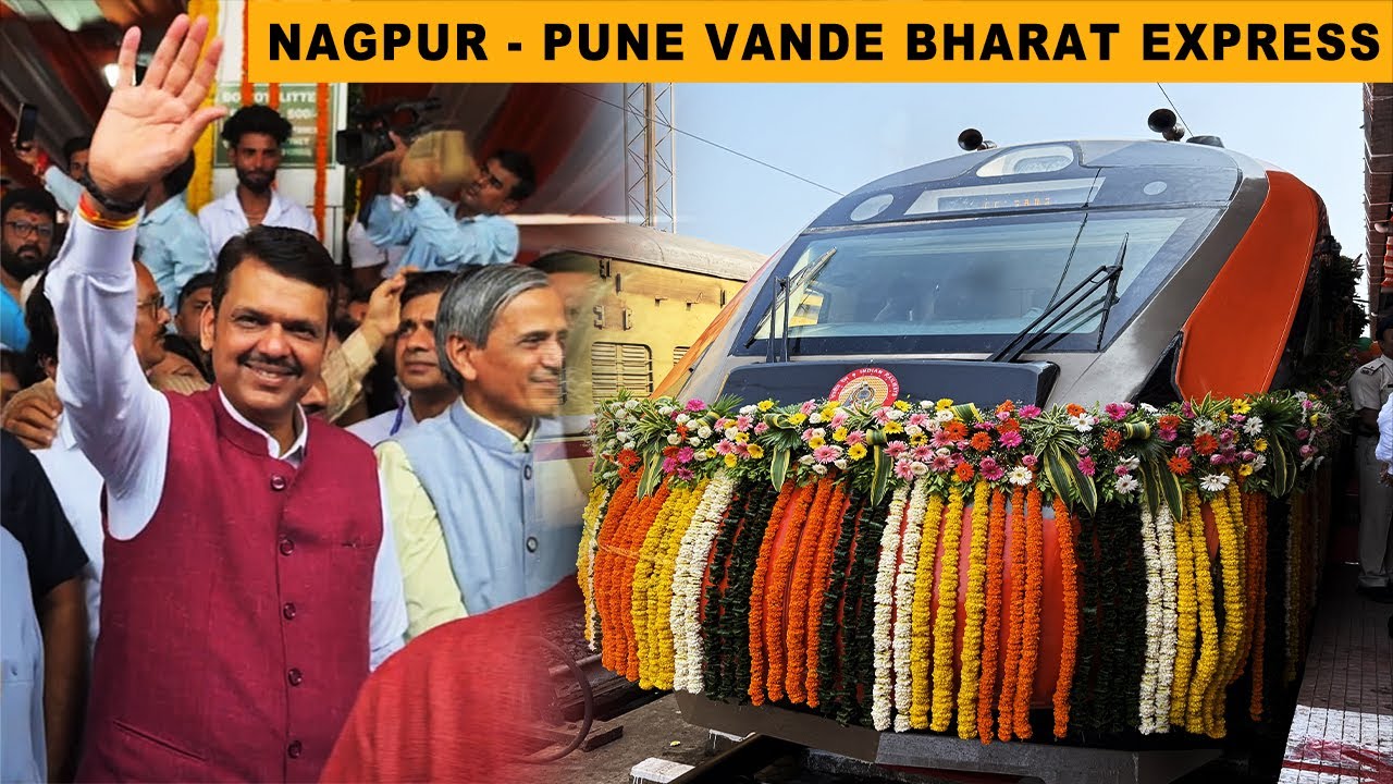 NAGPUR TO PUNE : FULL JOURNEY : INDIA'S LONGEST RUNNING NAGPUR (AJNI) - PUNE VANDE BHARAT EXPRESS