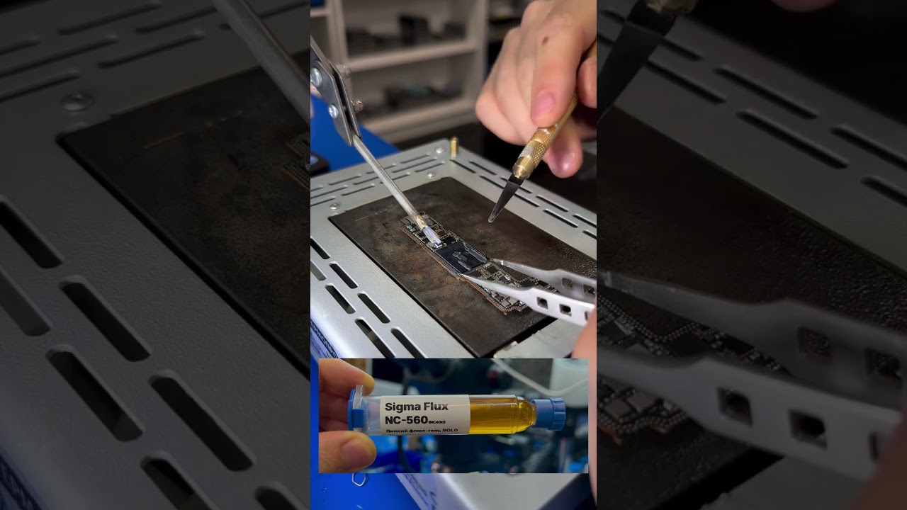 Как снять компаунд при 220&deg;C, не оторвав пятаки: прогрев инструмента и платы