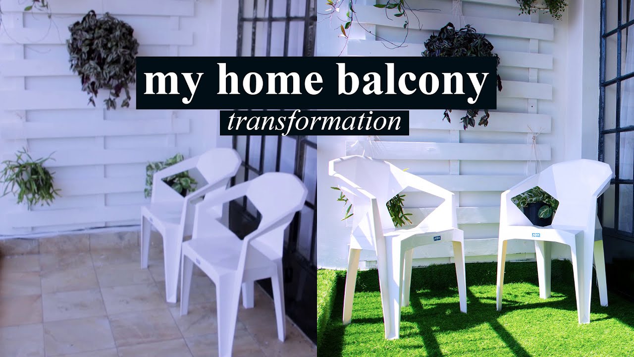 My Balcony Makeover!! 😃