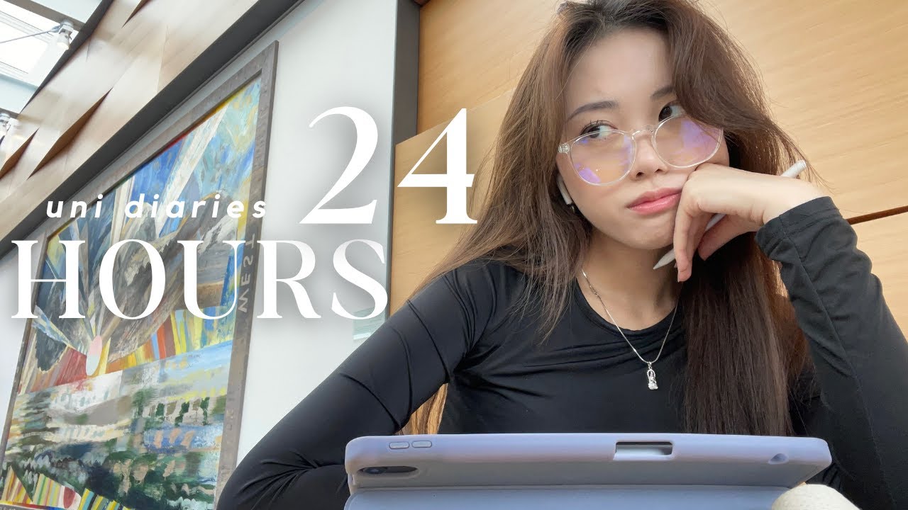 24 hours of a neuroscience major 🧠 | 5am, stuDYING, volunteer, exams