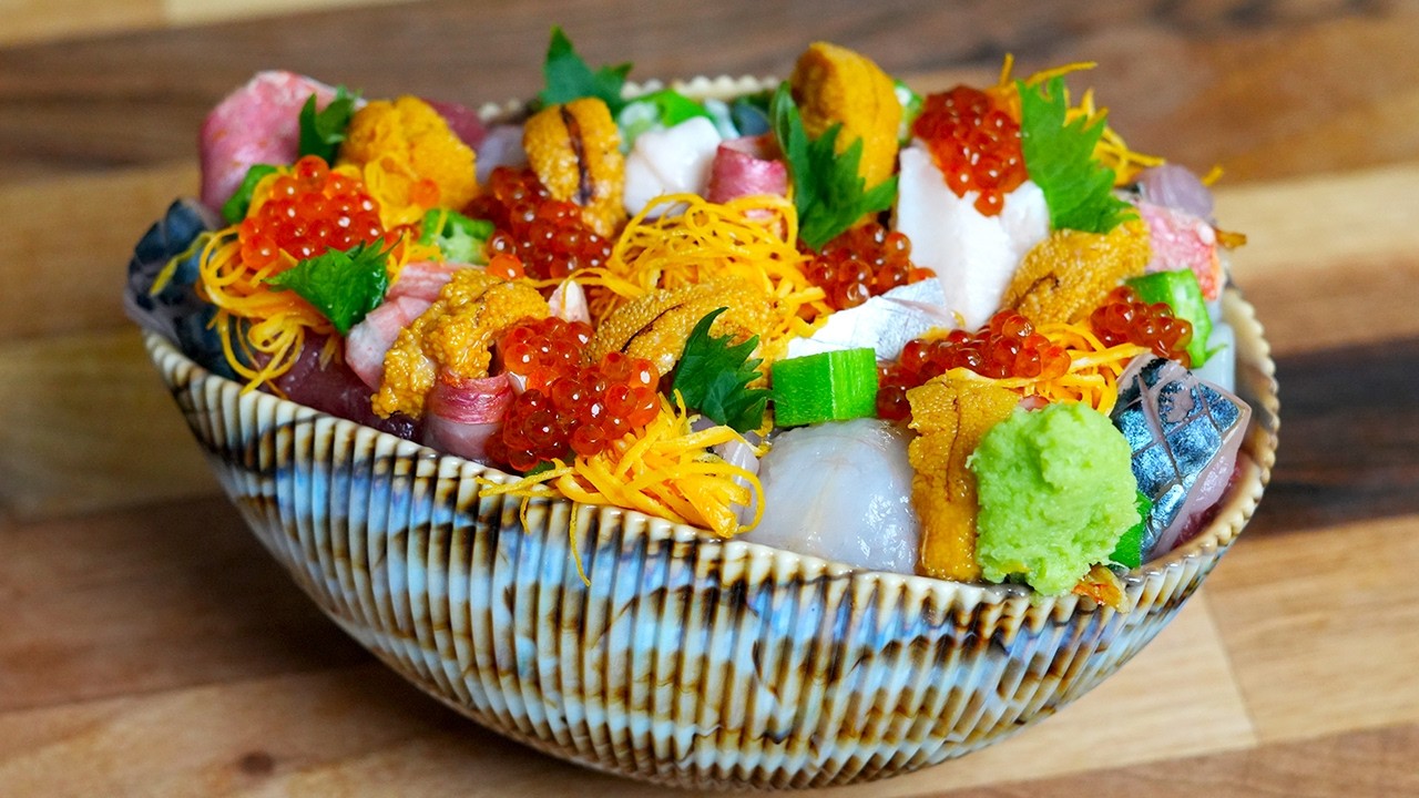 Chirashi Sushi with Shaulan Steenson