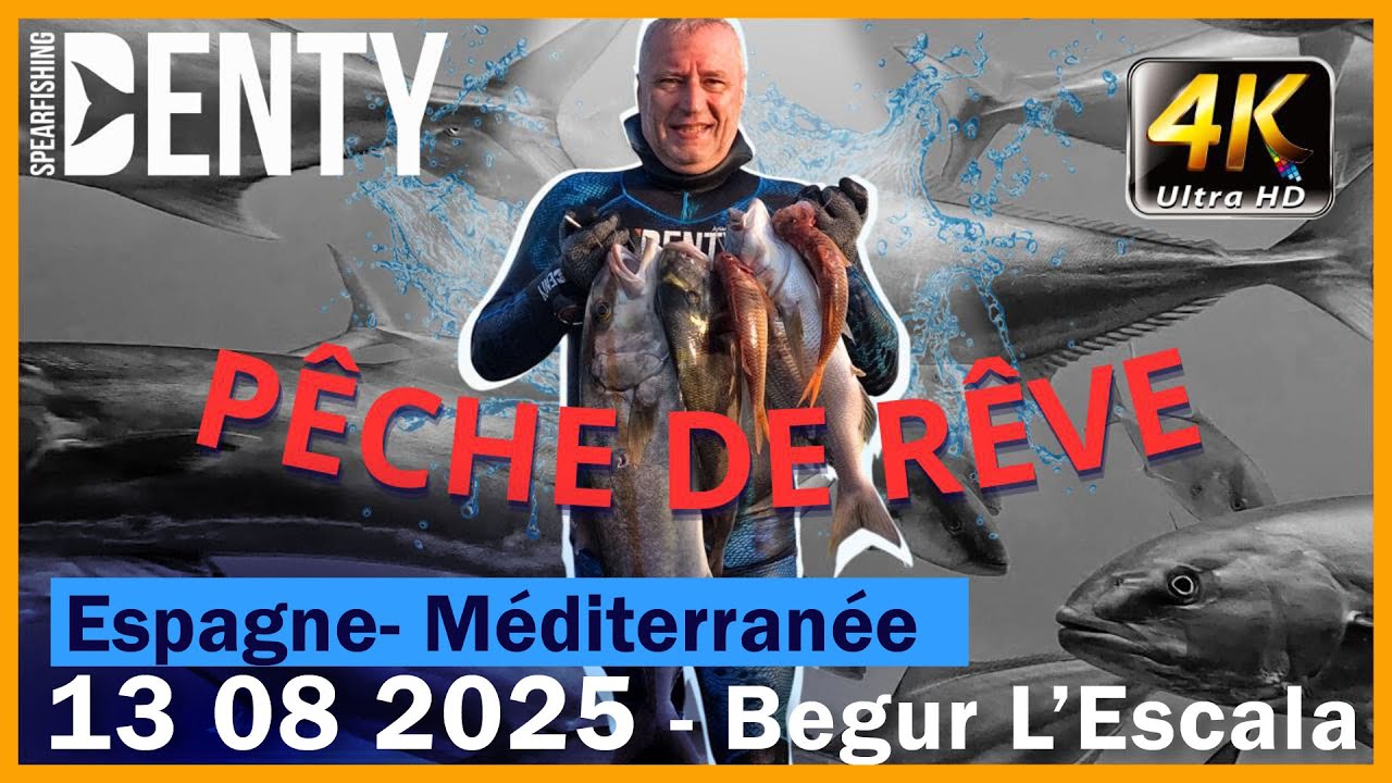 Une session de Chasse sous-marine de rêve. Seriole Daurade Denti.