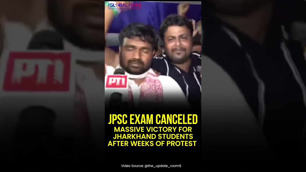 #jpscexam Canceled: #massive #victory For #jharkhandstudents After Weeks Of #protest 💥