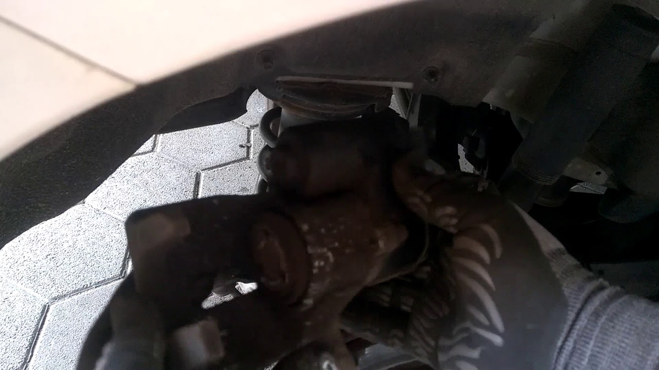 volvo v60 rear electric brake disc and pads replacement