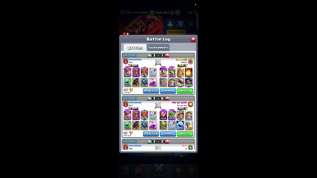 Three Crowns or SMASH | Clash Royale