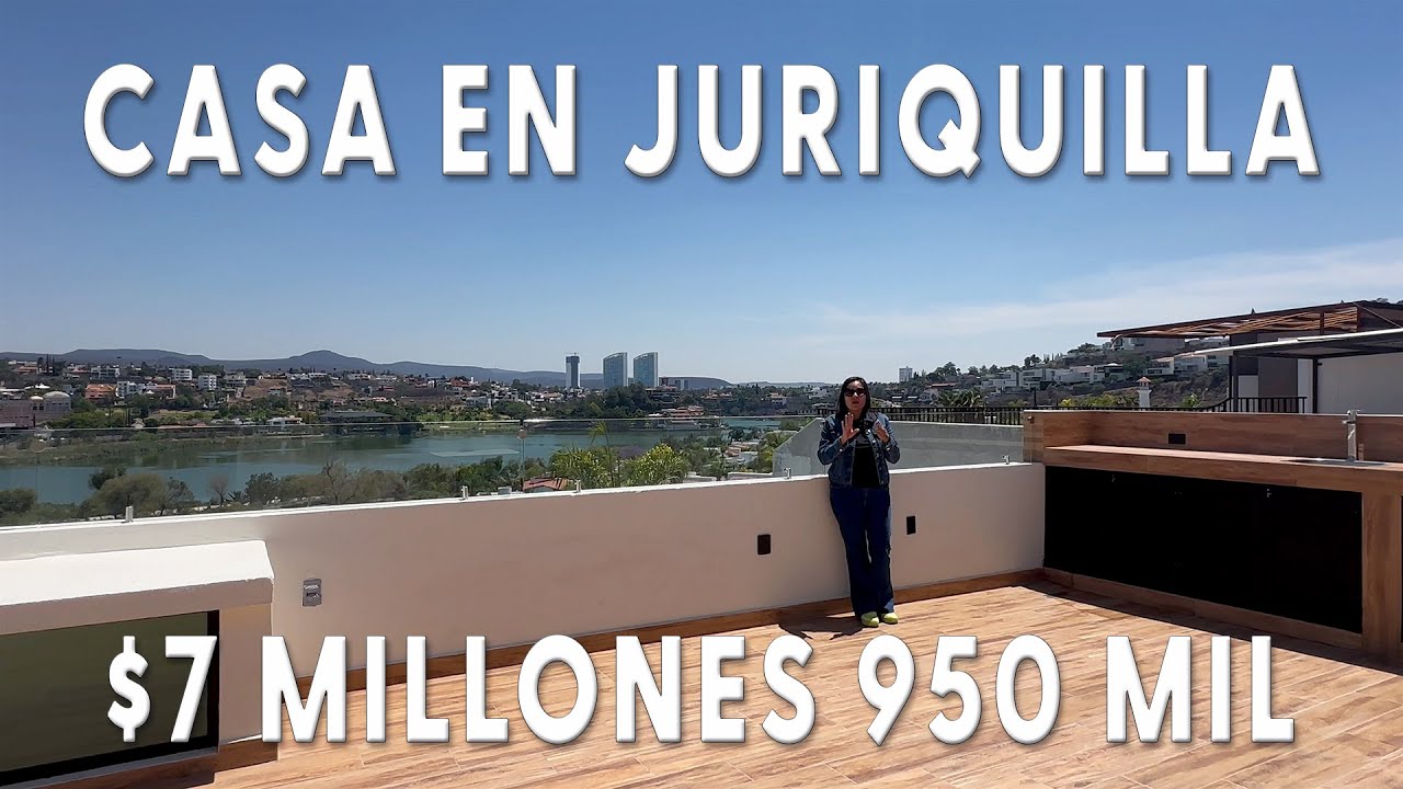 Casa con vista al lago en Juriquilla, Querétaro, 7 millones 950 mil pesos
