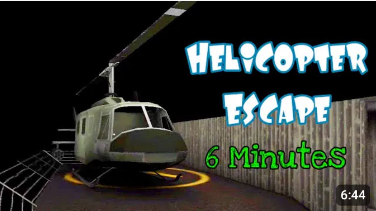 GRANNY CHAPTER 2 HELICOPTER ESCAPE 💀😨